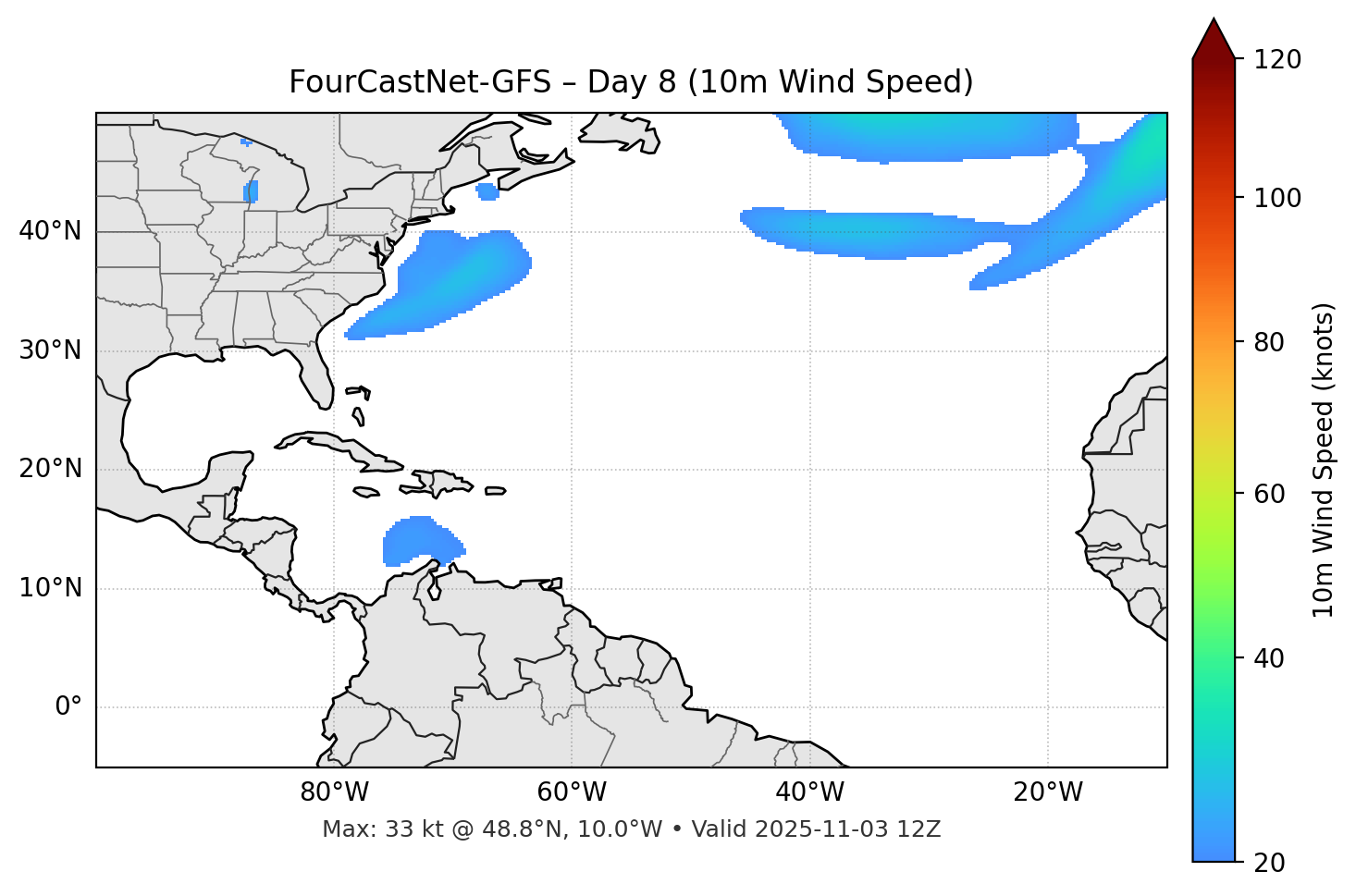 FourCastNet-GFS - Day 08