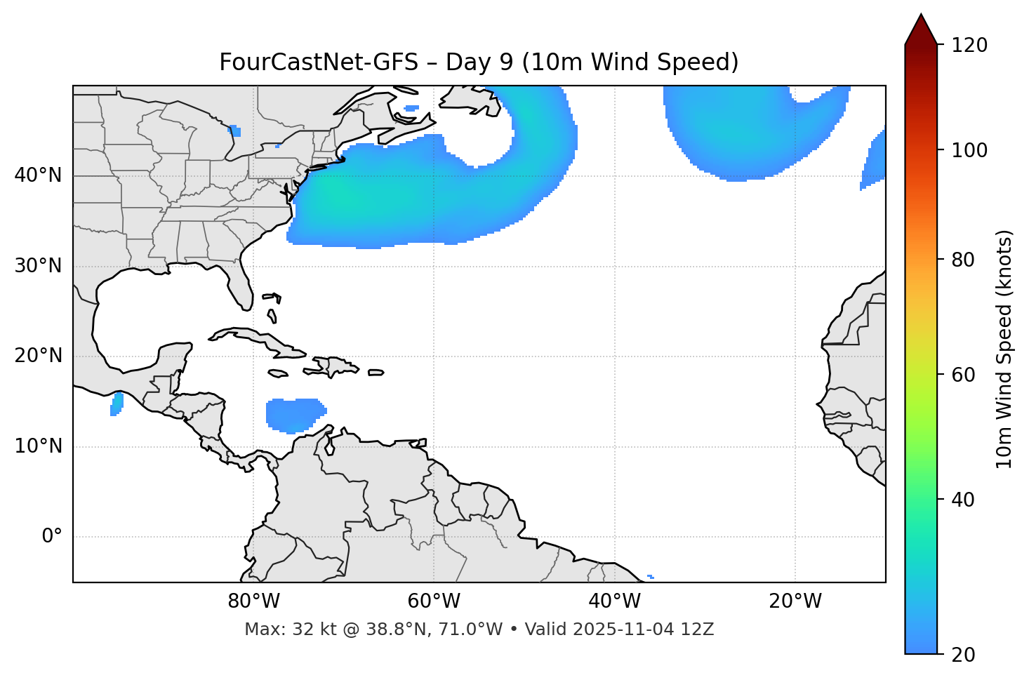 FourCastNet-GFS - Day 09