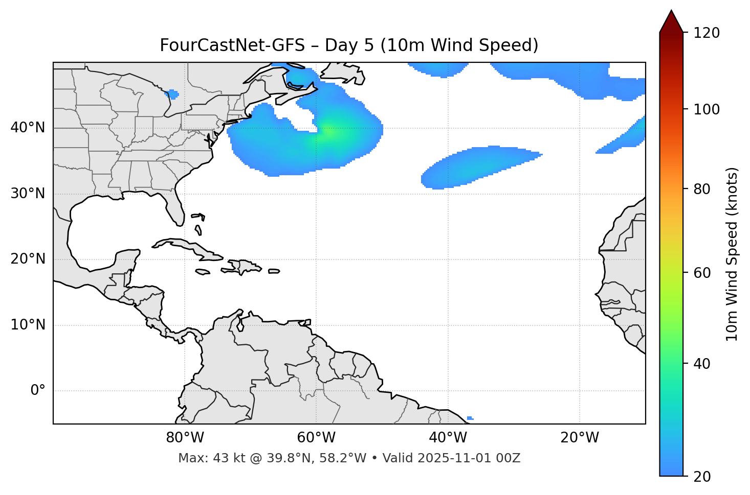 FourCastNet-GFS - Day 05
