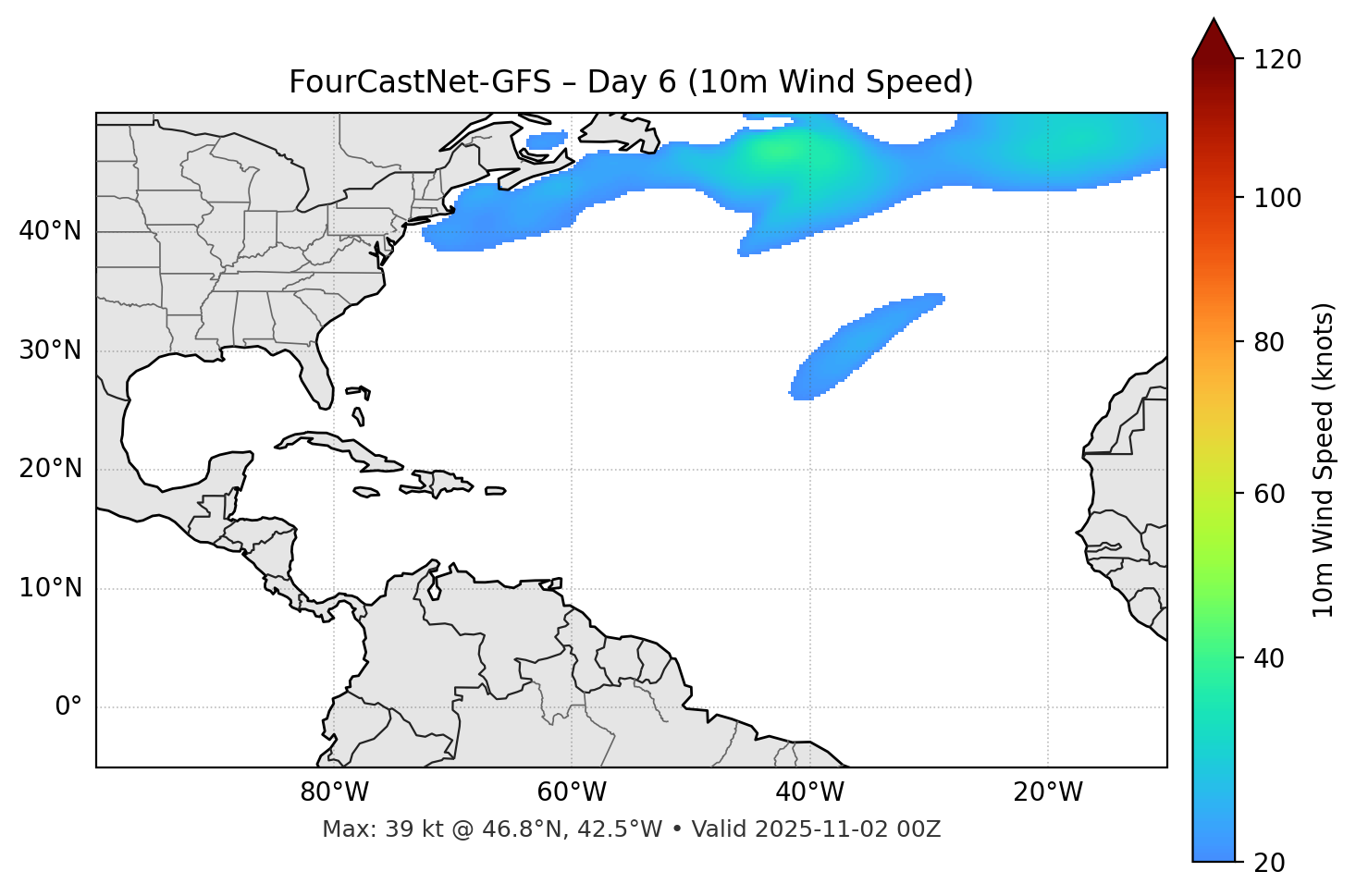 FourCastNet-GFS - Day 06