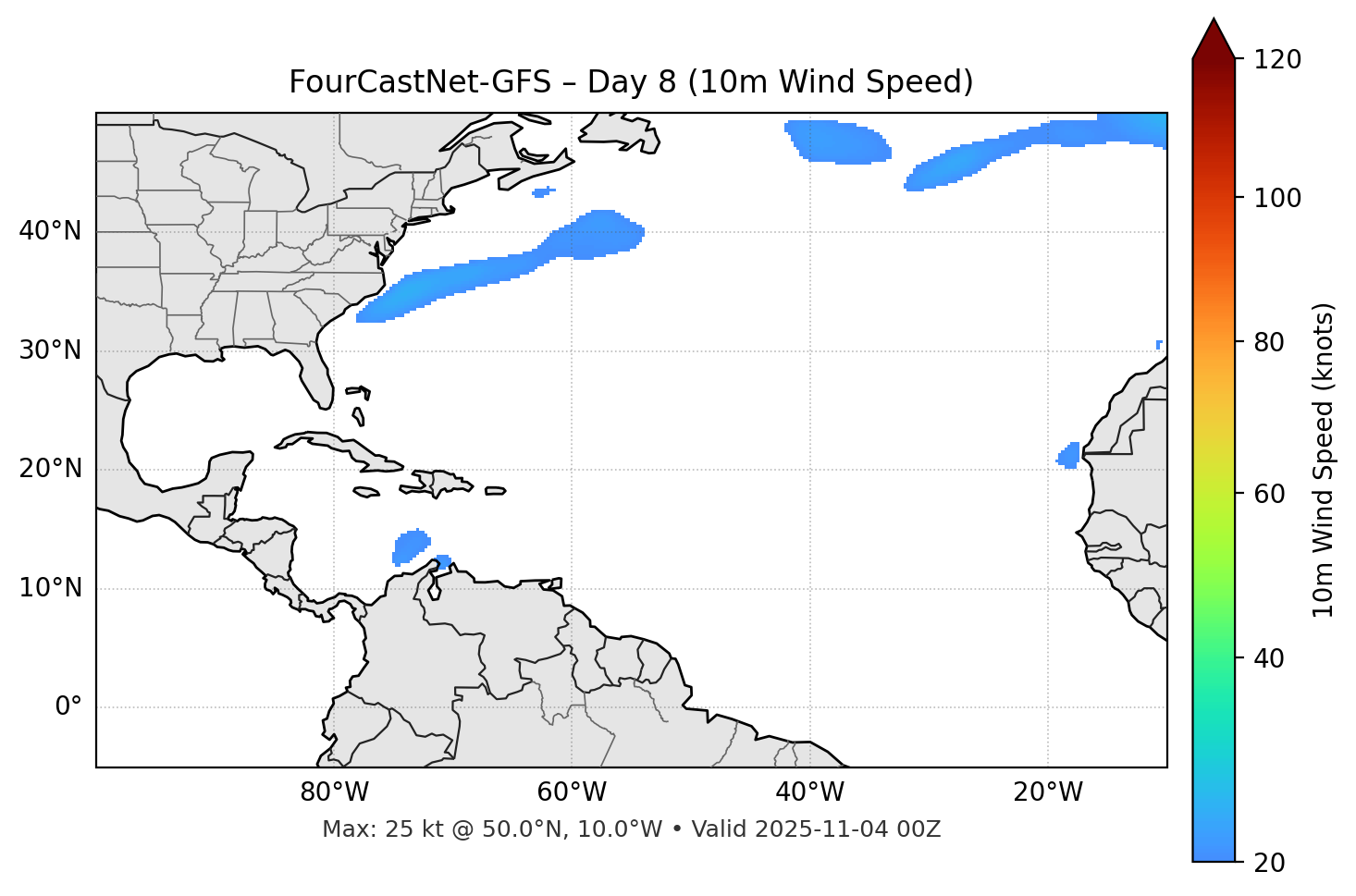 FourCastNet-GFS - Day 08