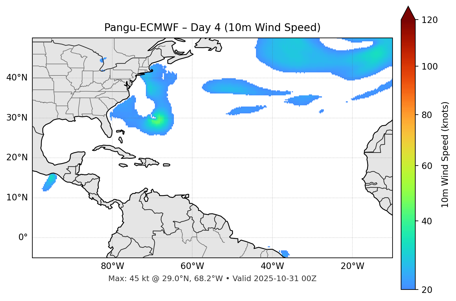 Pangu-ECMWF - Day 04