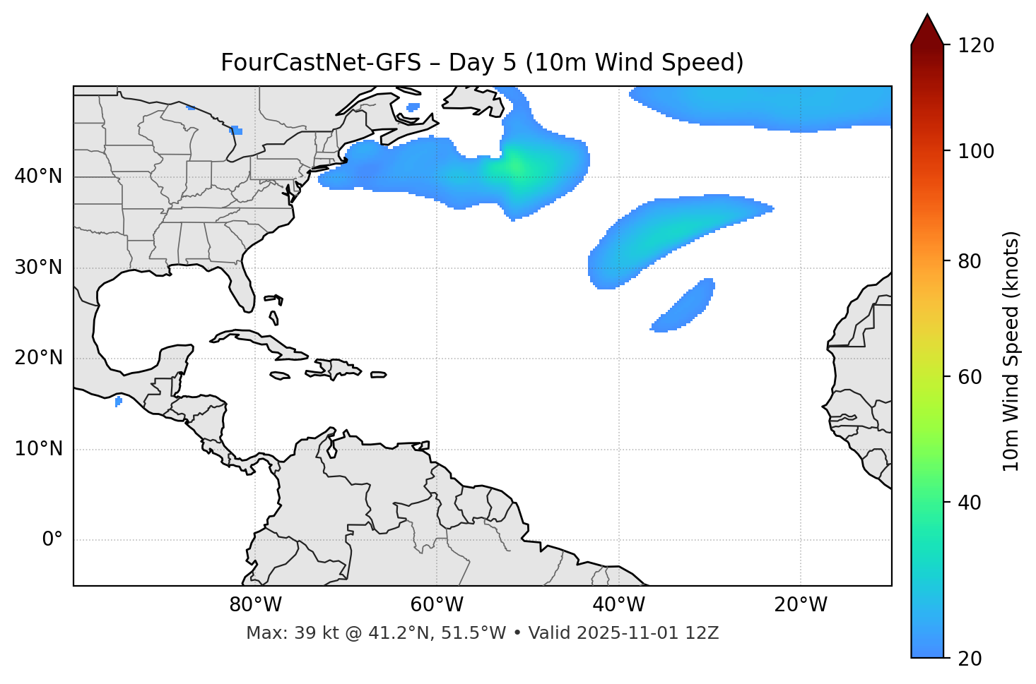 FourCastNet-GFS - Day 05