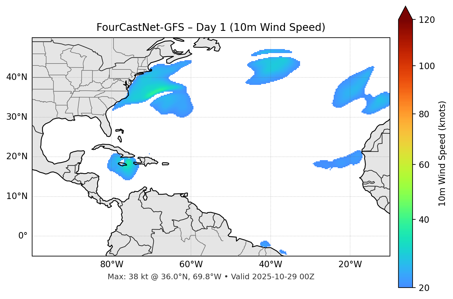 FourCastNet-GFS - Day 01