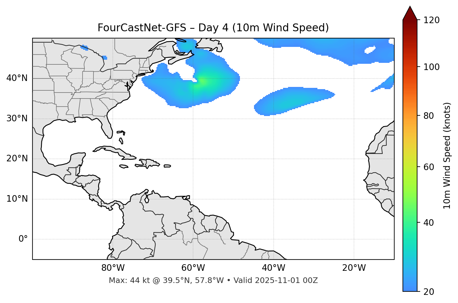 FourCastNet-GFS - Day 04
