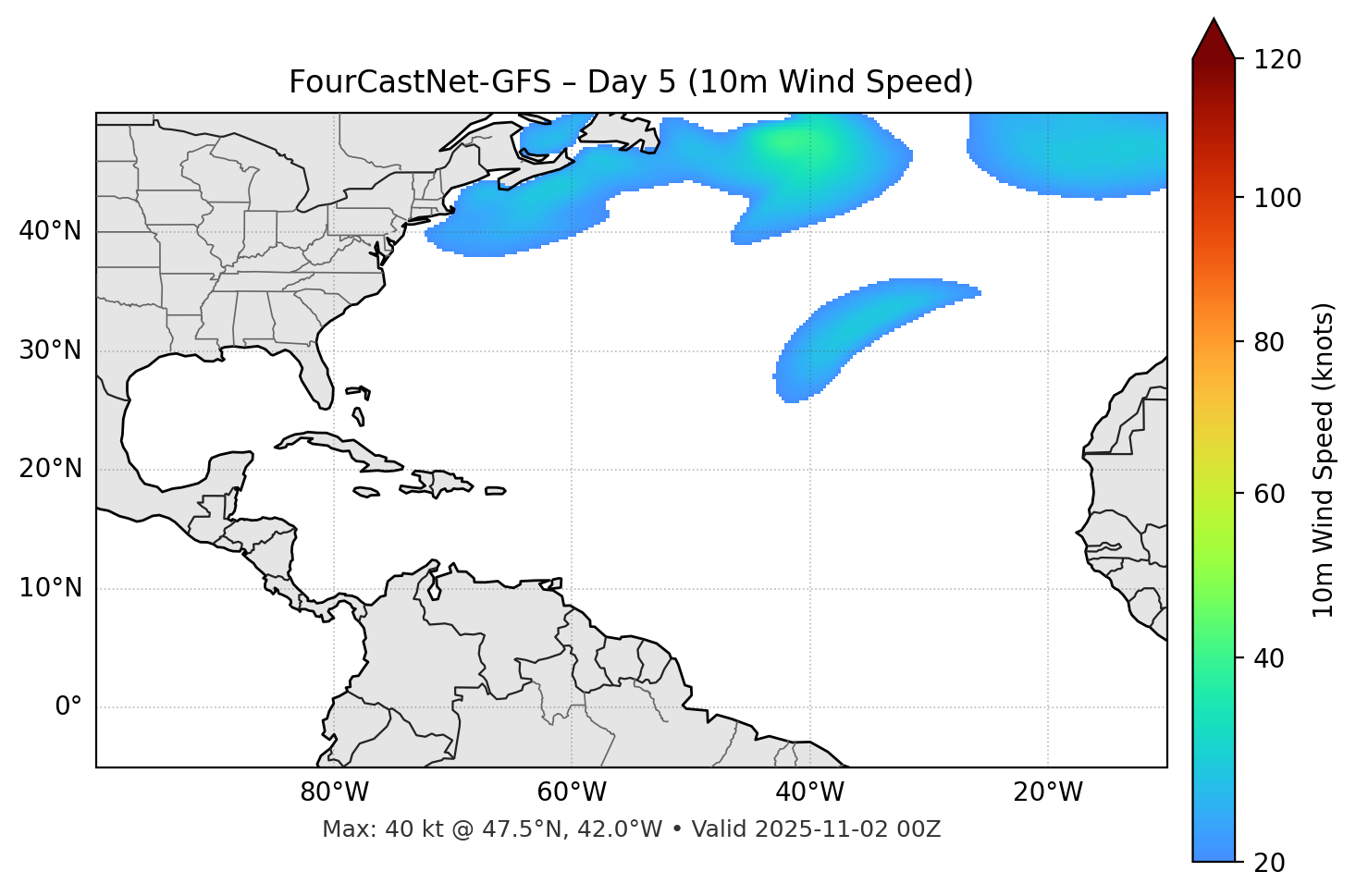 FourCastNet-GFS - Day 05