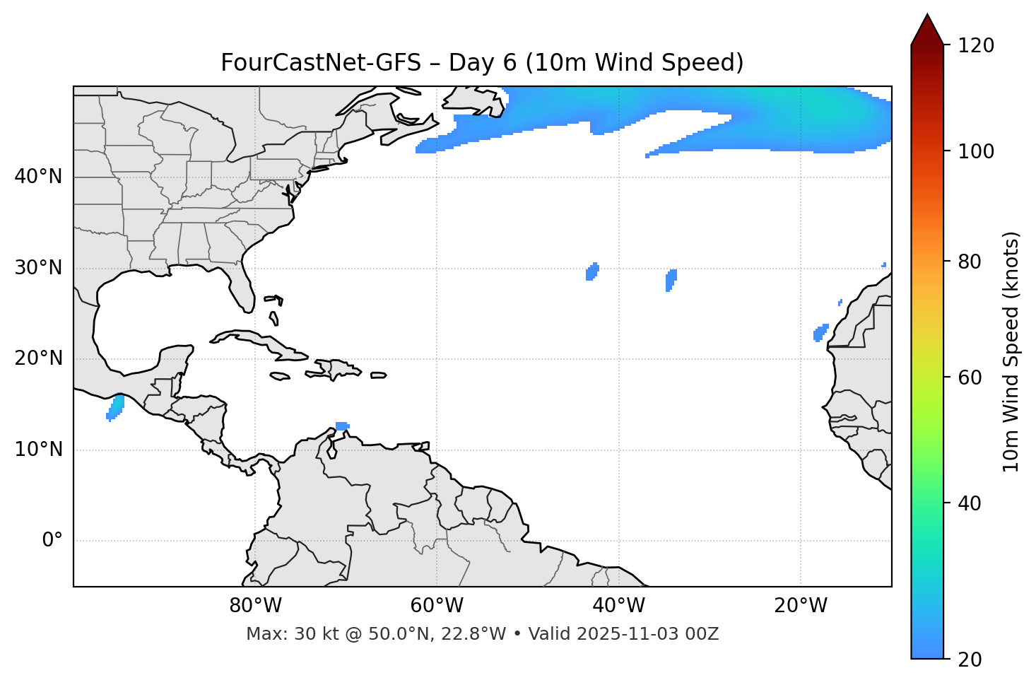 FourCastNet-GFS - Day 06