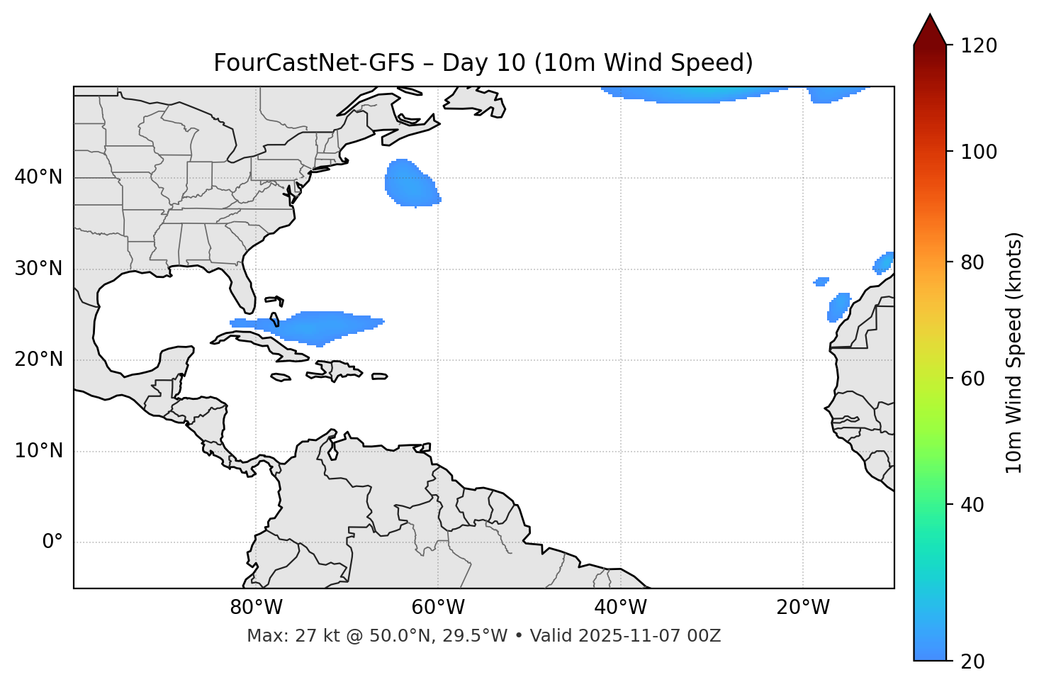 FourCastNet-GFS - Day 10