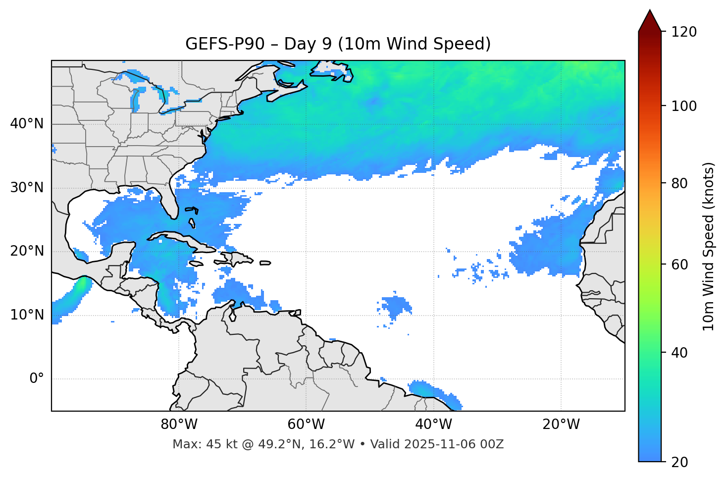 GEFS-P90 - Day 09