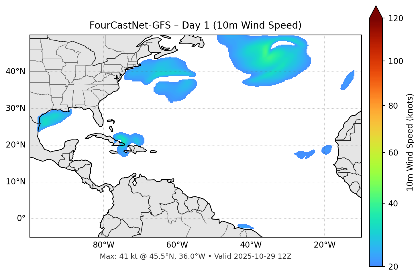 FourCastNet-GFS - Day 01