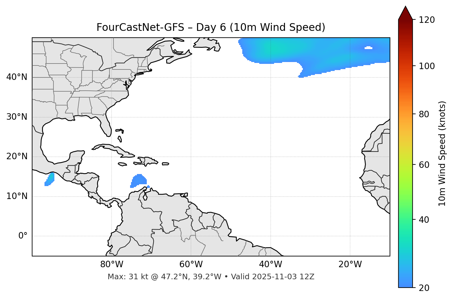 FourCastNet-GFS - Day 06