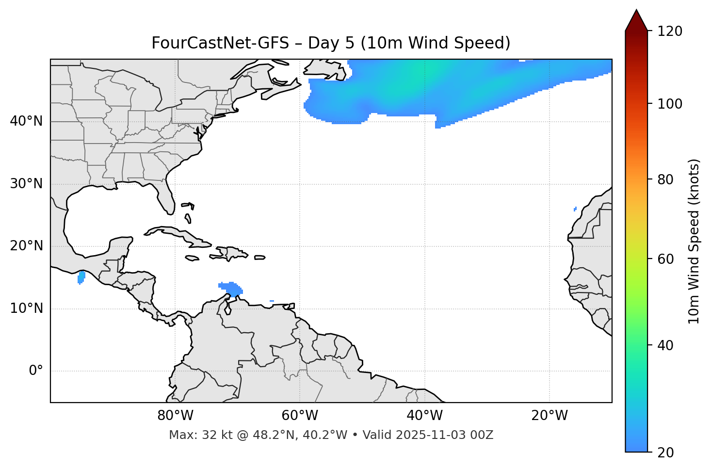 FourCastNet-GFS - Day 05