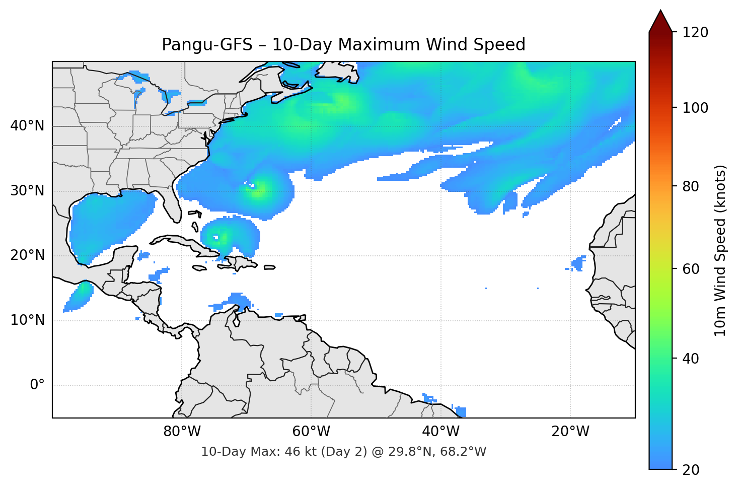 Pangu-GFS 10-Day Max