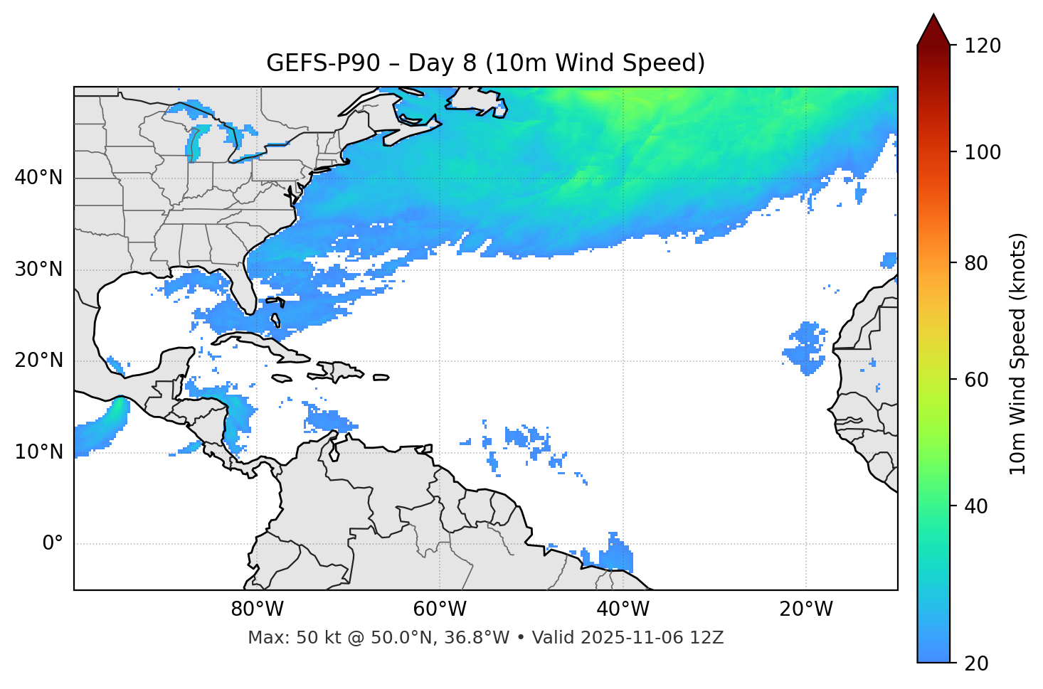GEFS-P90 - Day 08