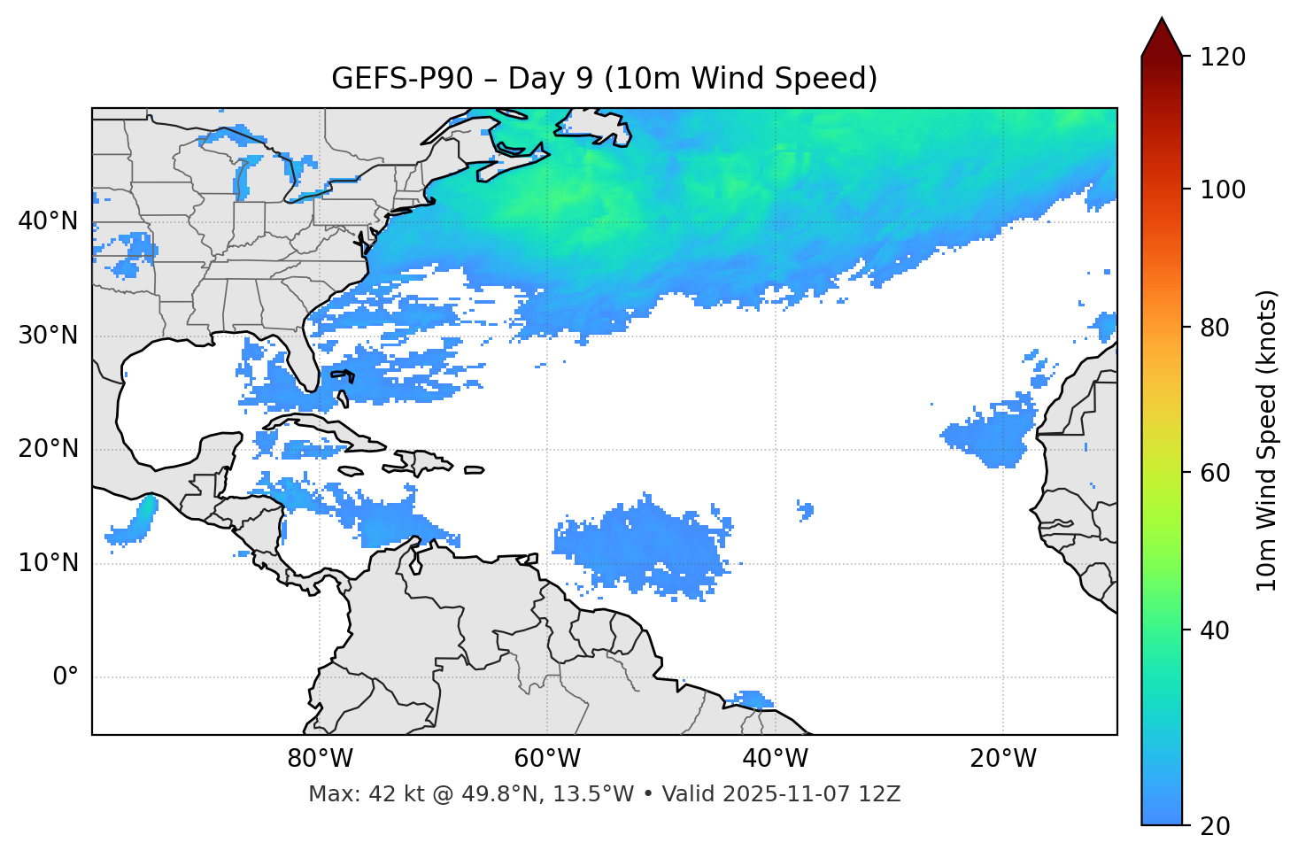 GEFS-P90 - Day 09