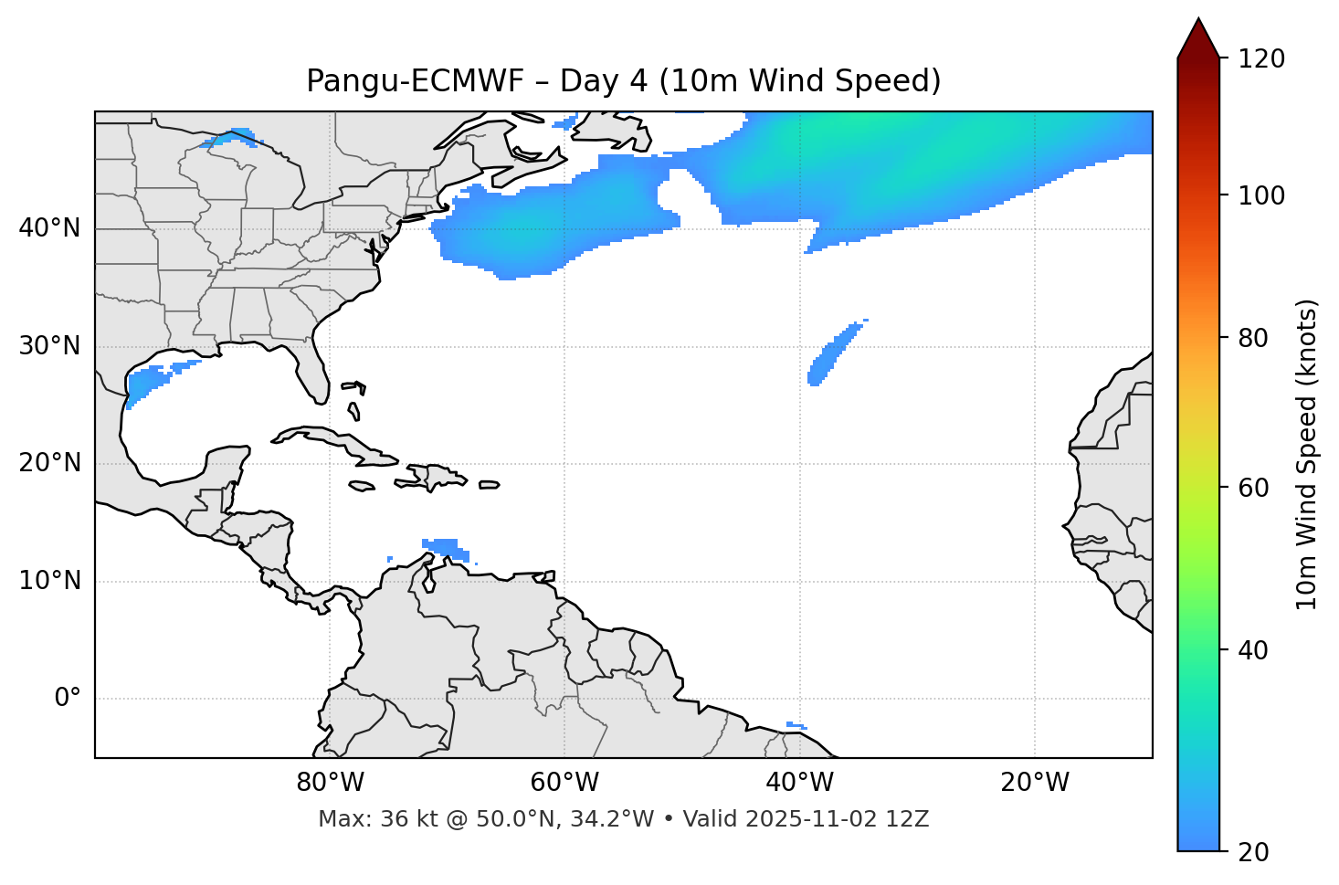 Pangu-ECMWF - Day 04