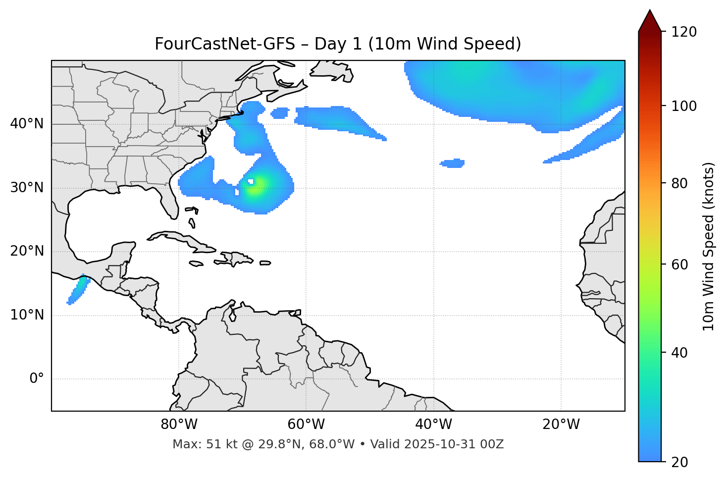 FourCastNet-GFS - Day 01