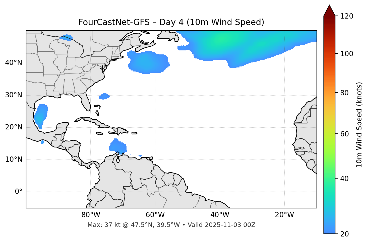 FourCastNet-GFS - Day 04