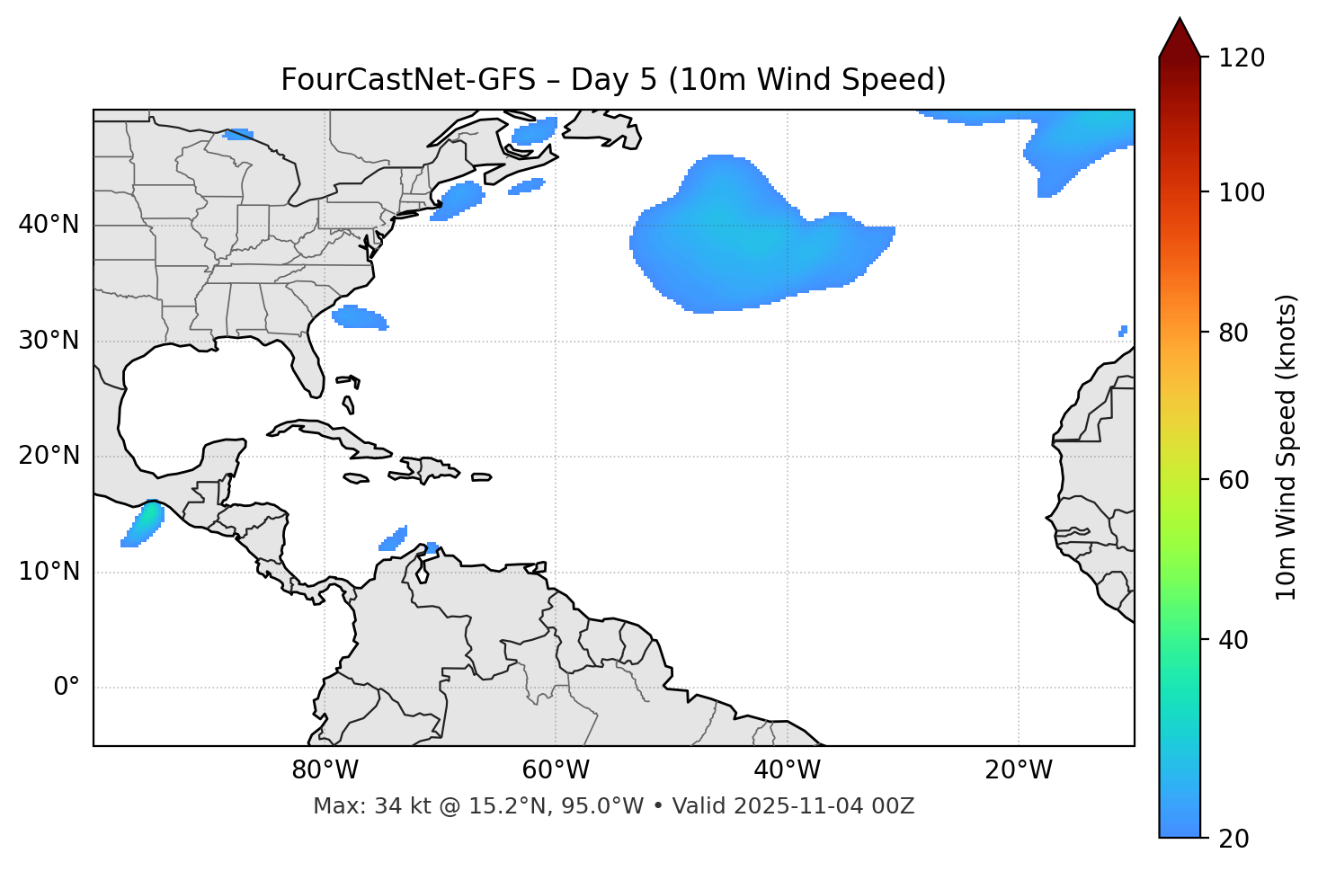 FourCastNet-GFS - Day 05