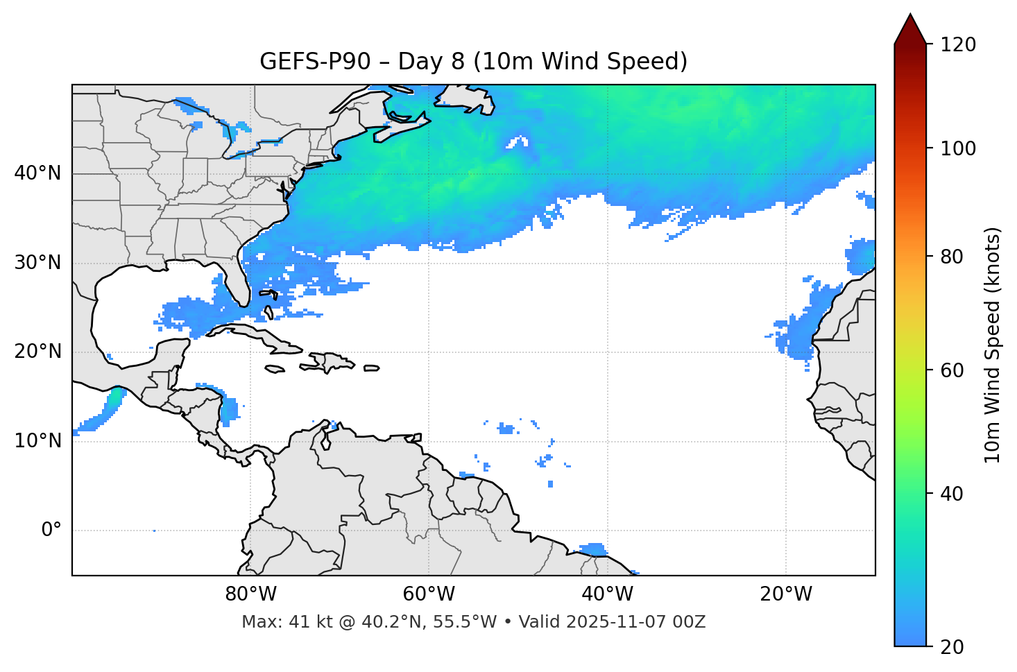 GEFS-P90 - Day 08