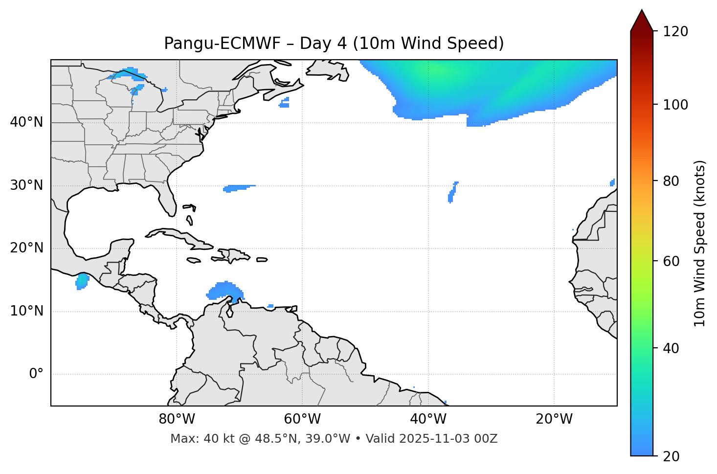 Pangu-ECMWF - Day 04