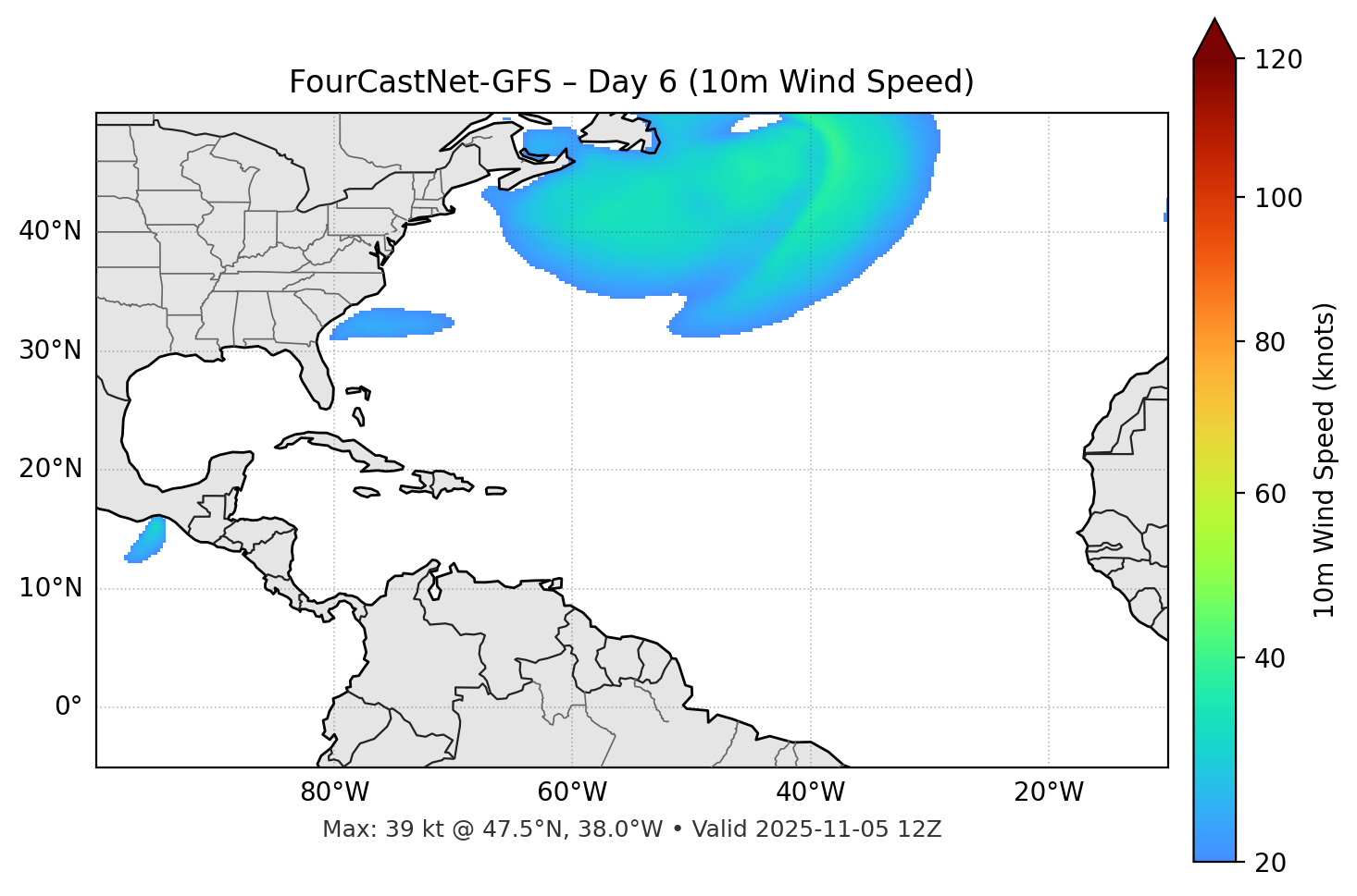 FourCastNet-GFS - Day 06