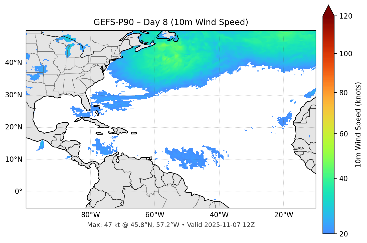 GEFS-P90 - Day 08