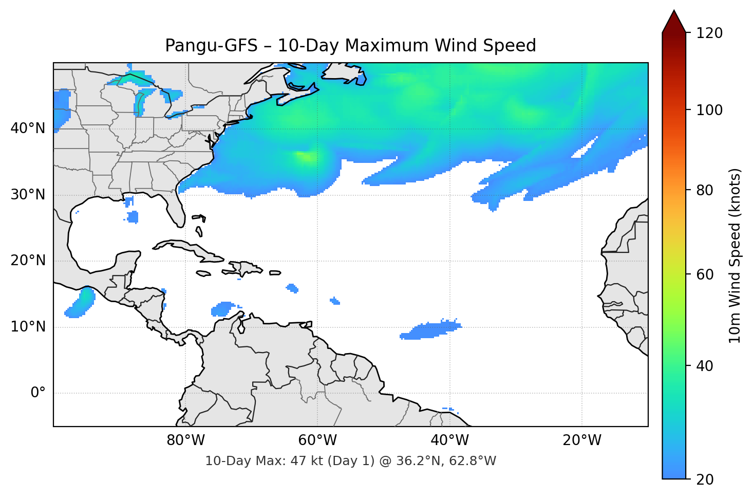 Pangu-GFS 10-Day Max