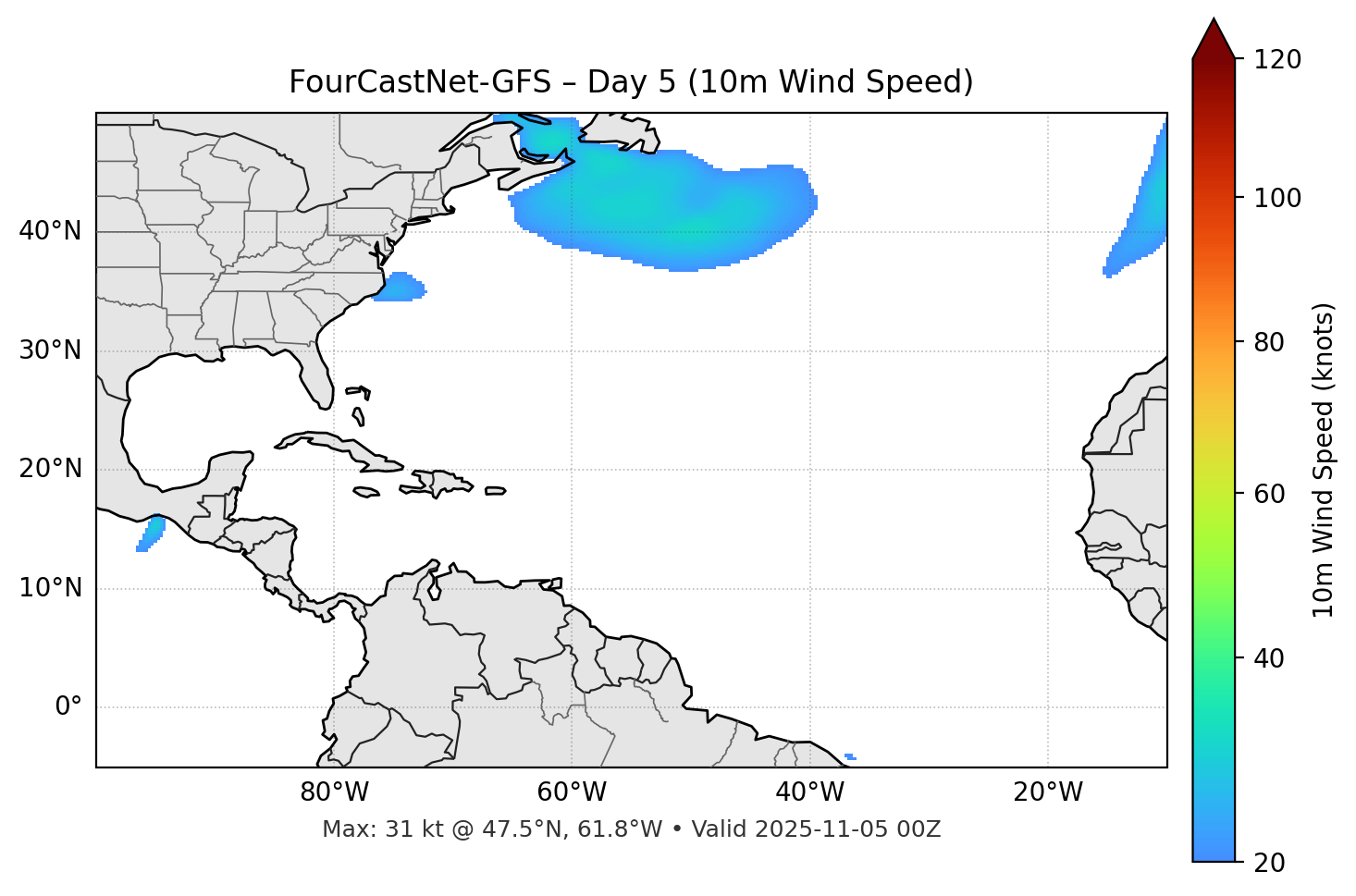 FourCastNet-GFS - Day 05
