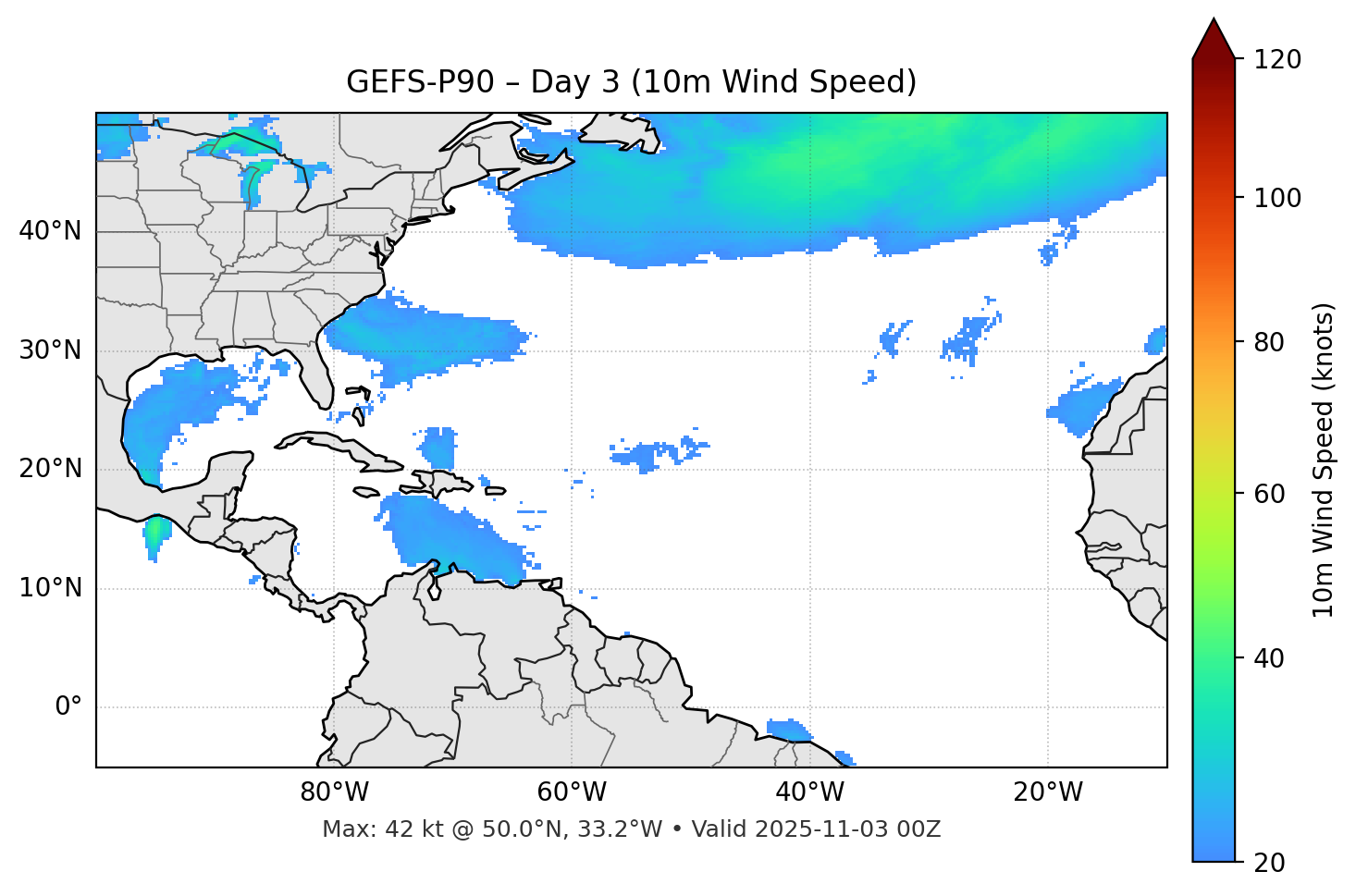 GEFS-P90 - Day 03