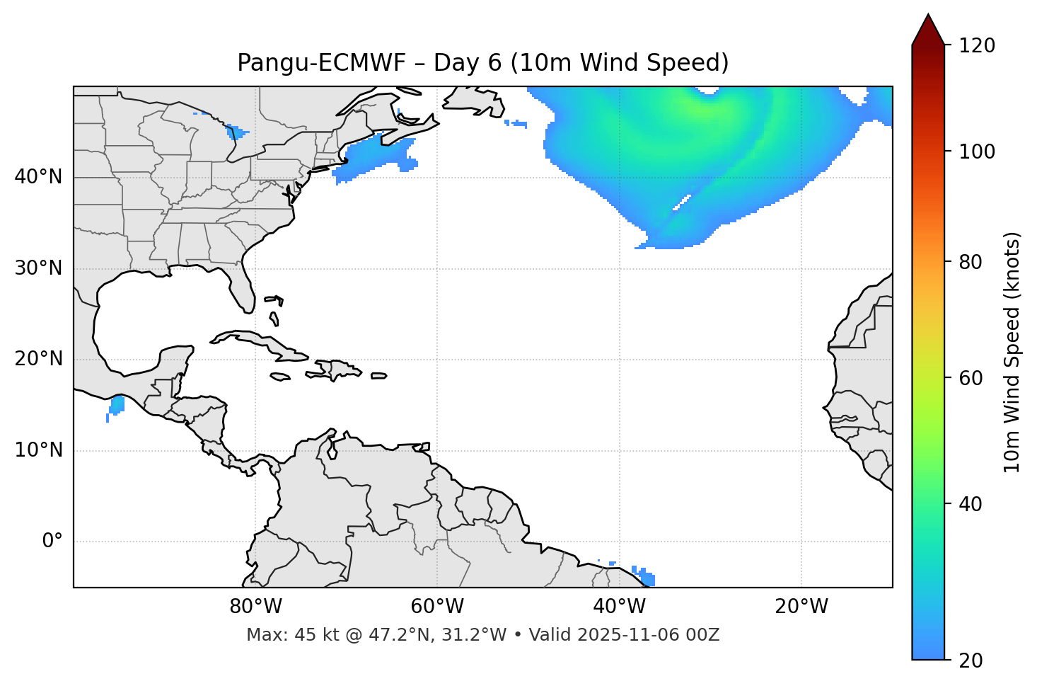Pangu-ECMWF - Day 06