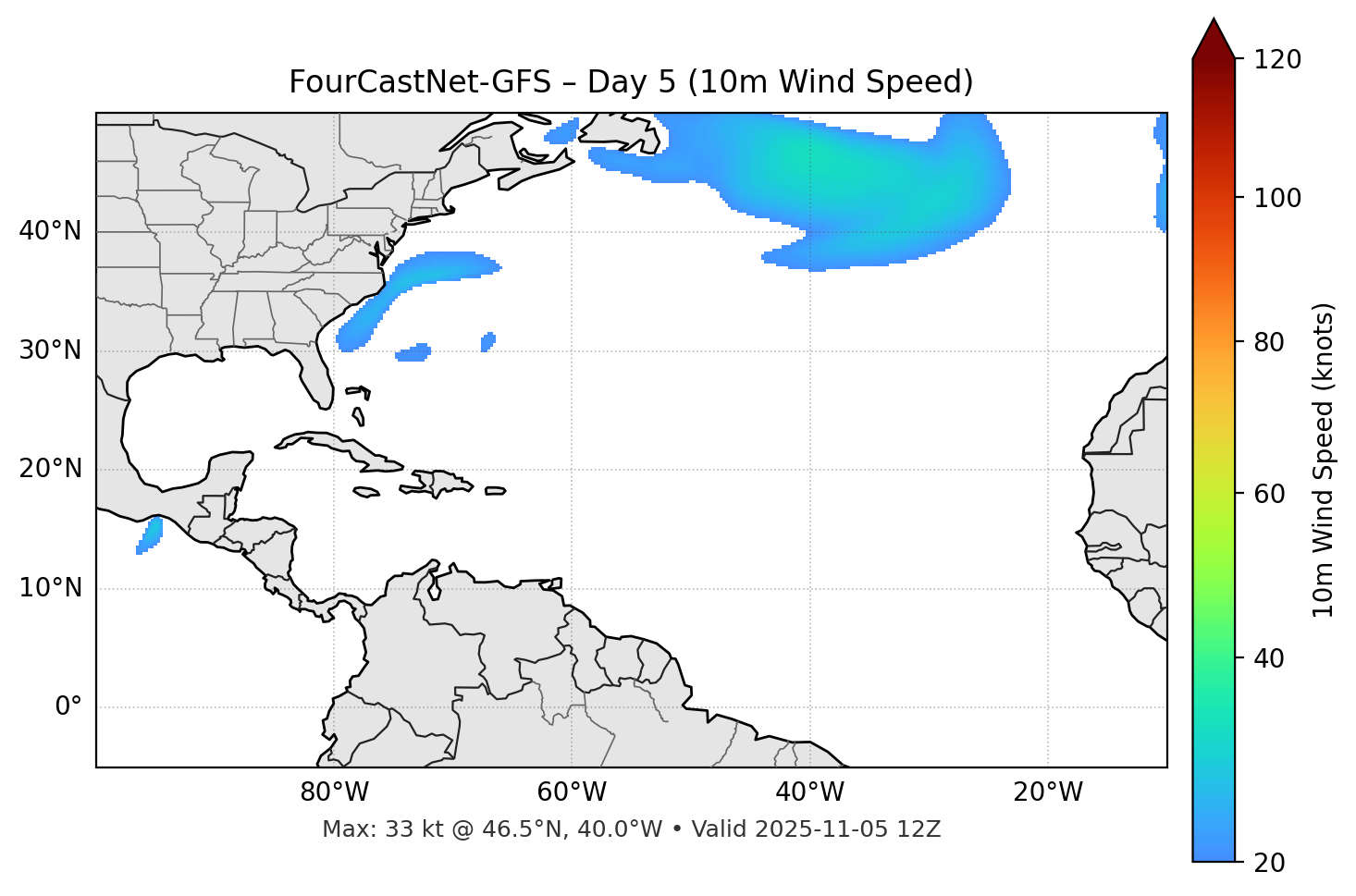 FourCastNet-GFS - Day 05