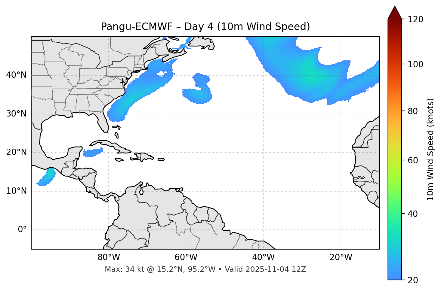 Pangu-ECMWF - Day 04