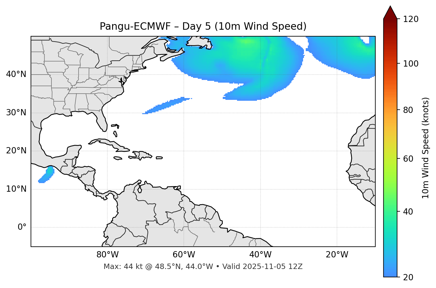 Pangu-ECMWF - Day 05