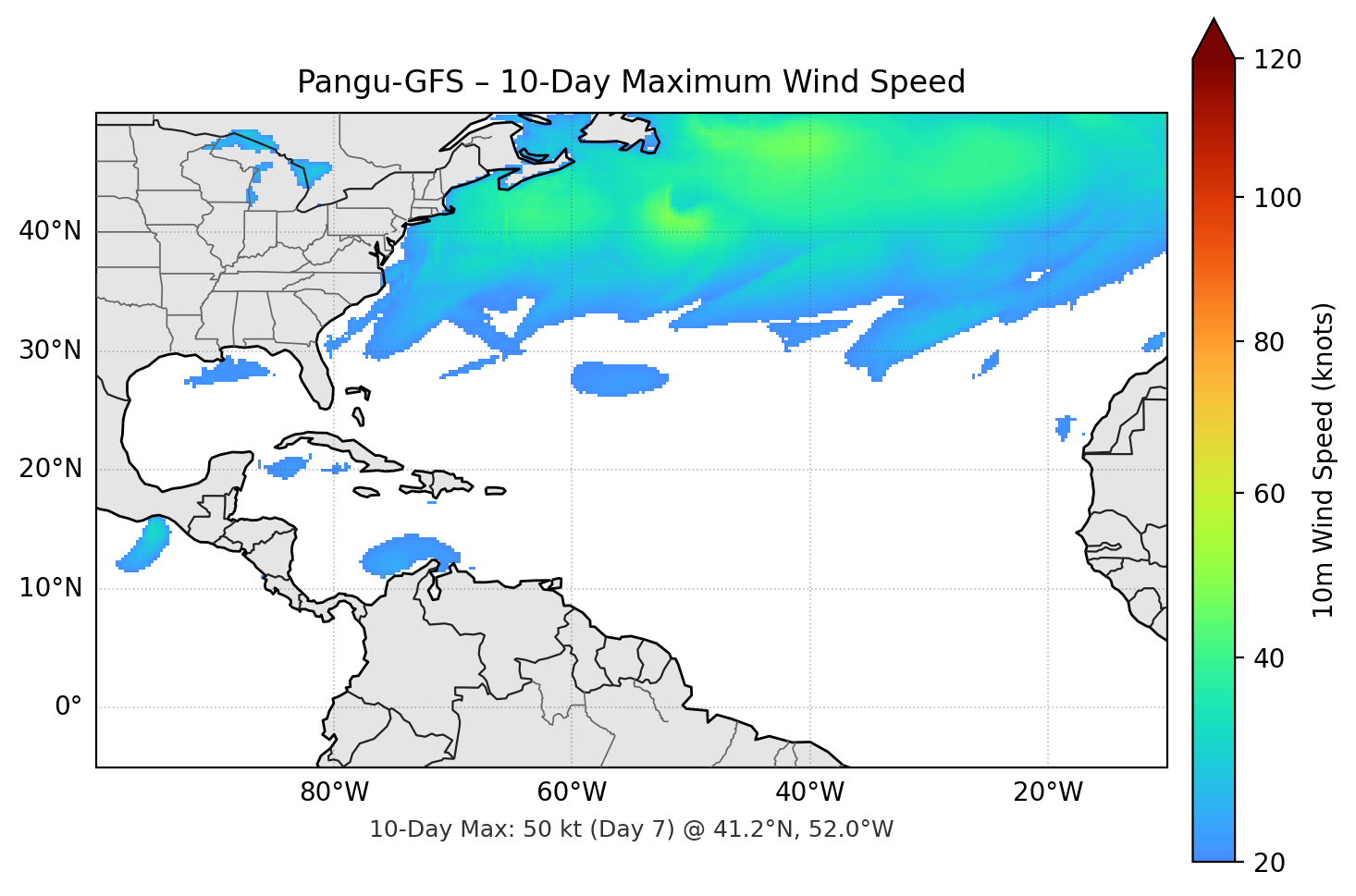Pangu-GFS 10-Day Max