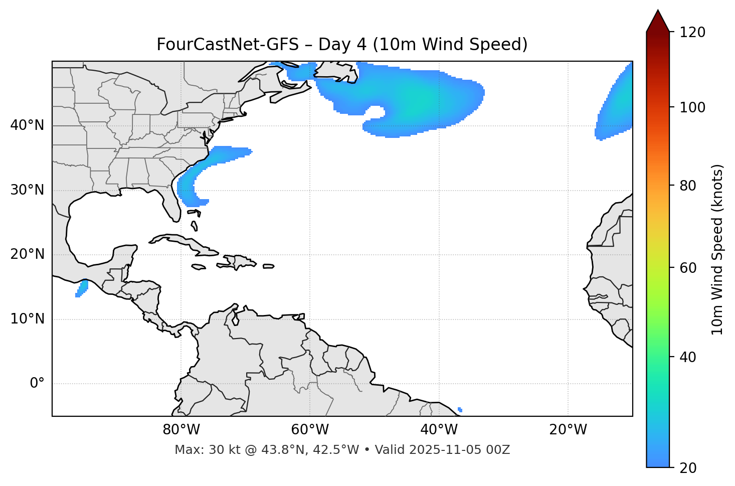FourCastNet-GFS - Day 04