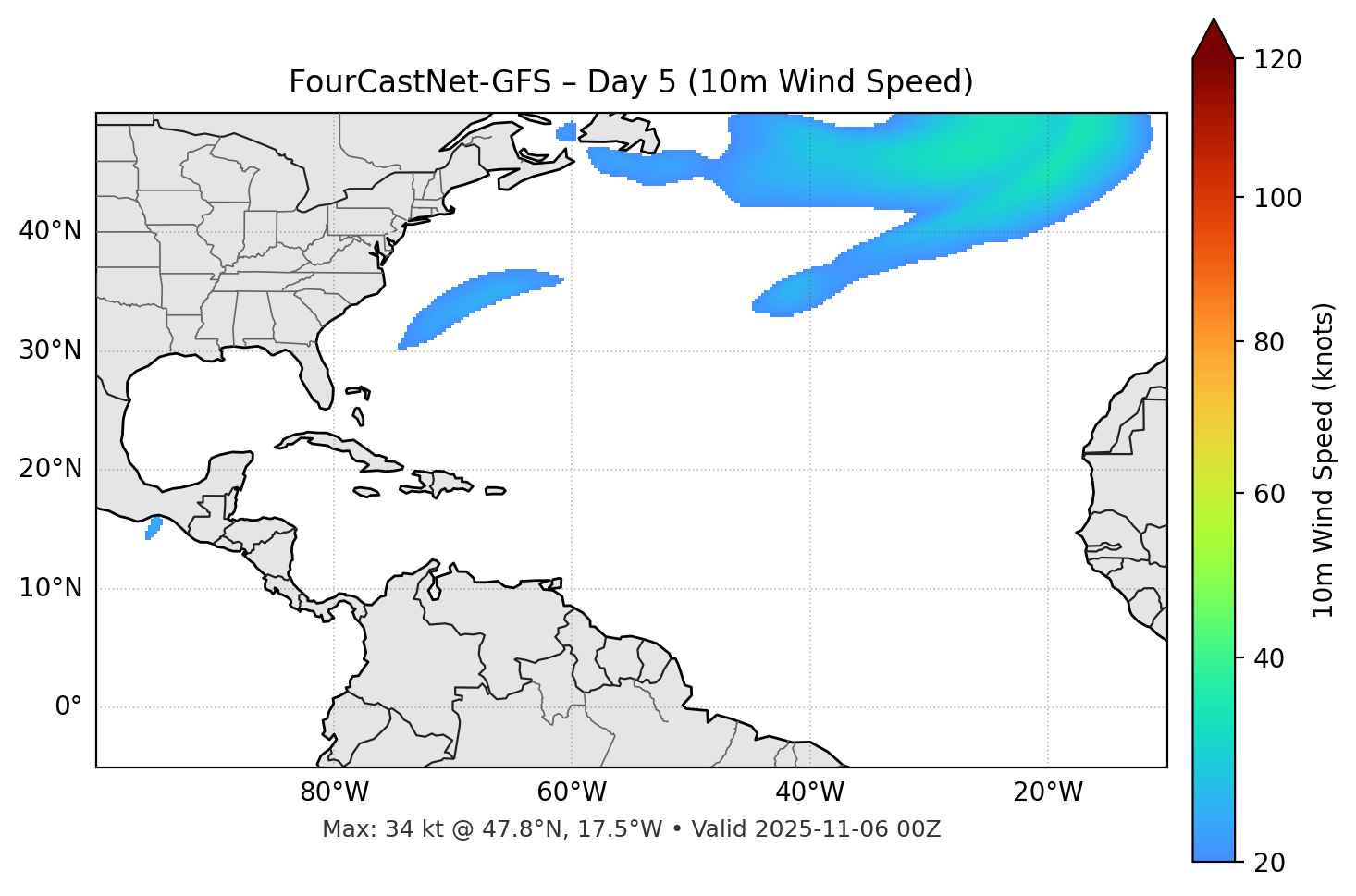 FourCastNet-GFS - Day 05