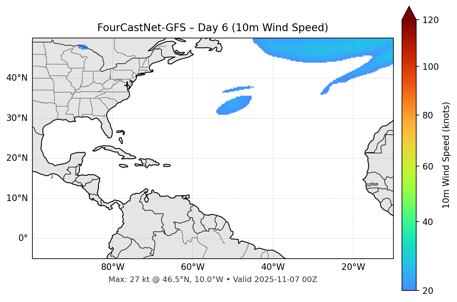 FourCastNet-GFS - Day 06