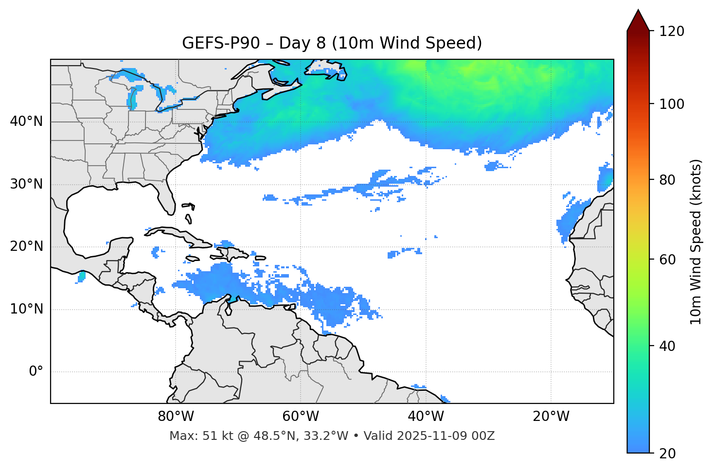 GEFS-P90 - Day 08