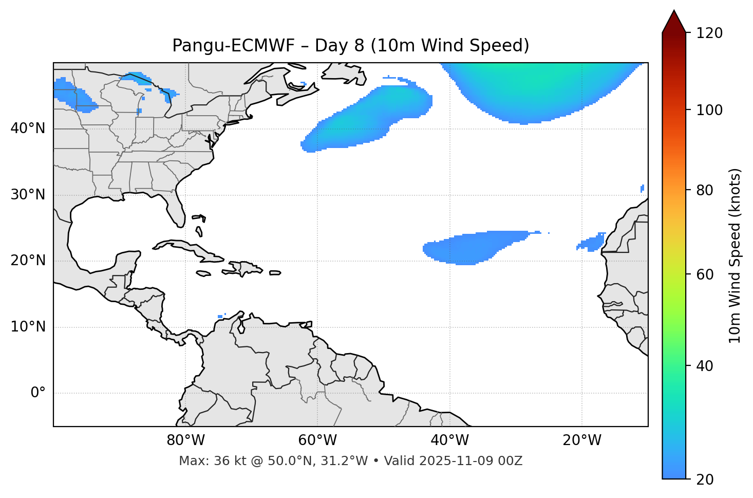 Pangu-ECMWF - Day 08