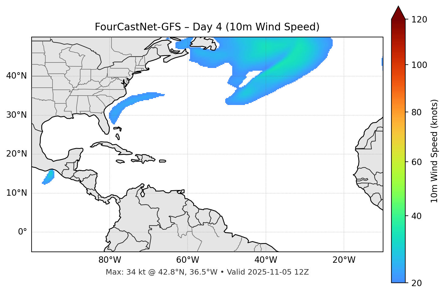 FourCastNet-GFS - Day 04