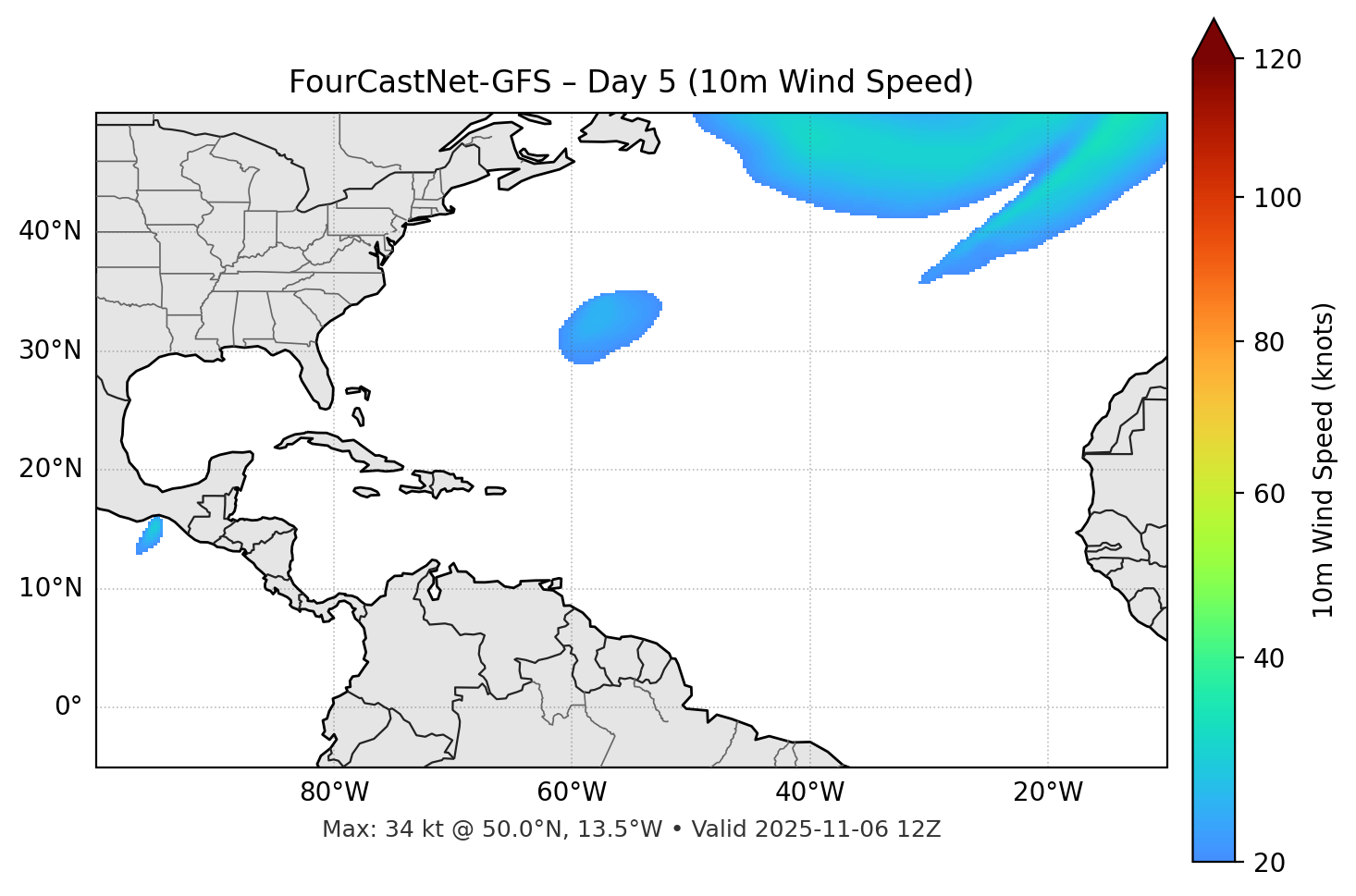 FourCastNet-GFS - Day 05