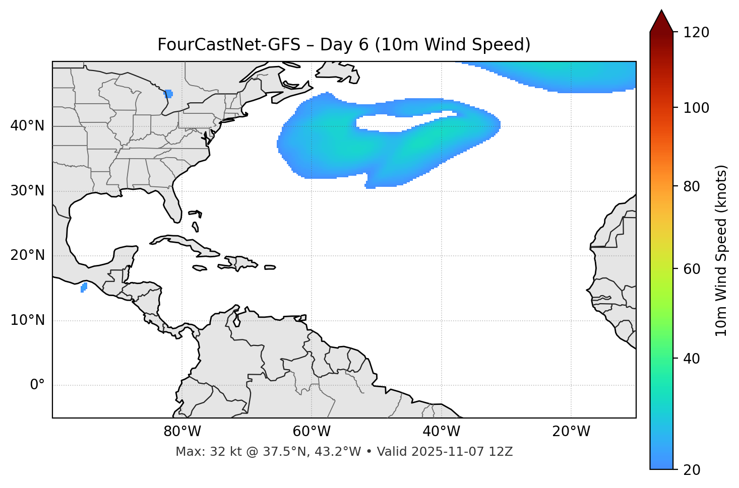 FourCastNet-GFS - Day 06