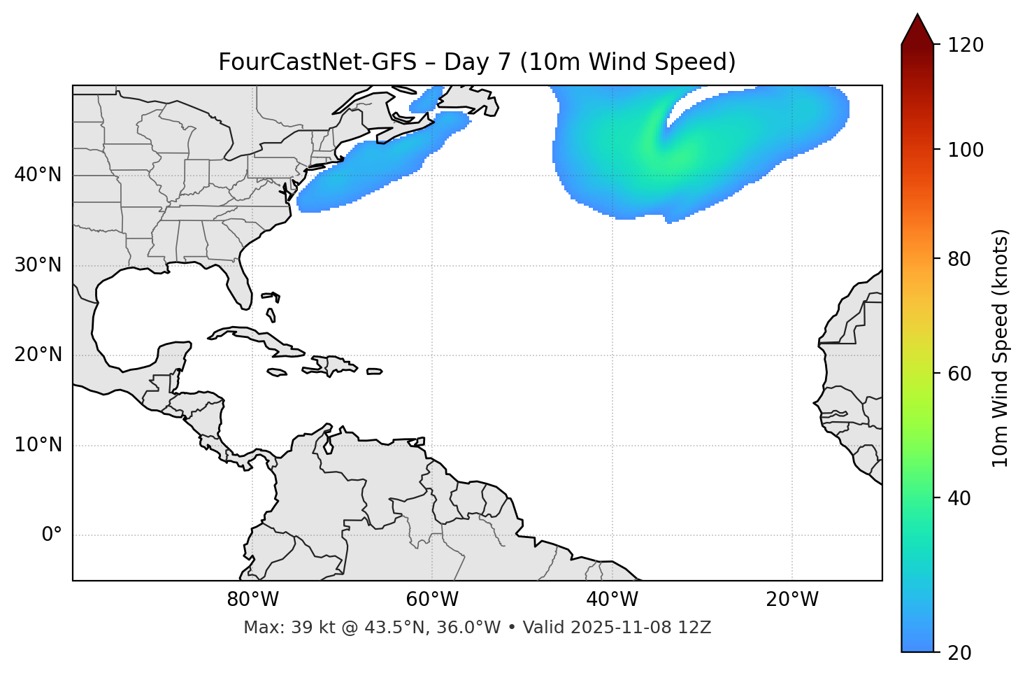FourCastNet-GFS - Day 07