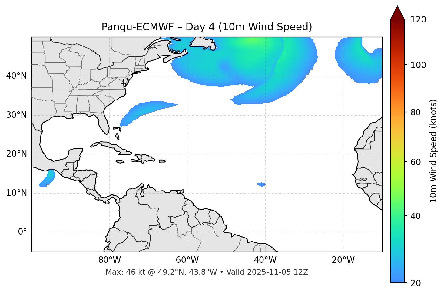 Pangu-ECMWF - Day 04