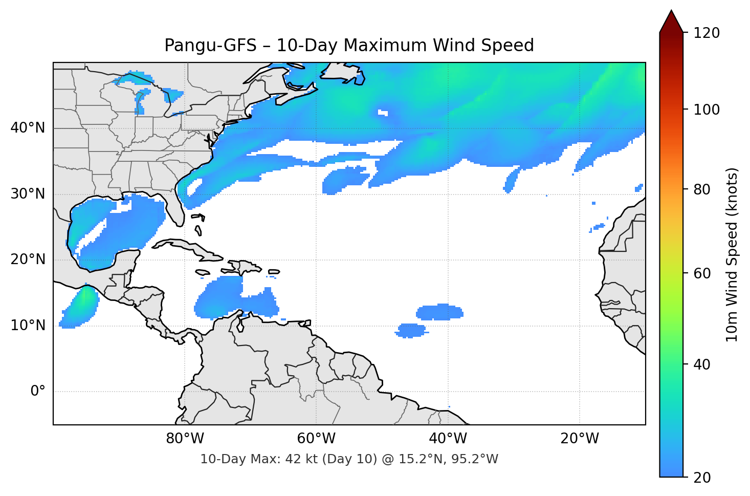 Pangu-GFS 10-Day Max