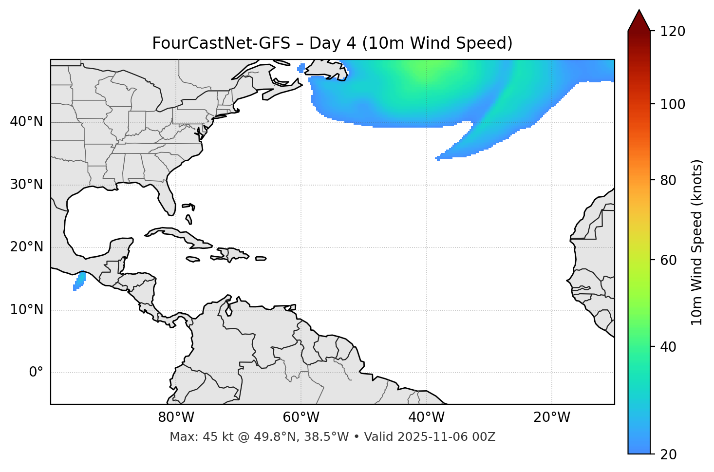 FourCastNet-GFS - Day 04