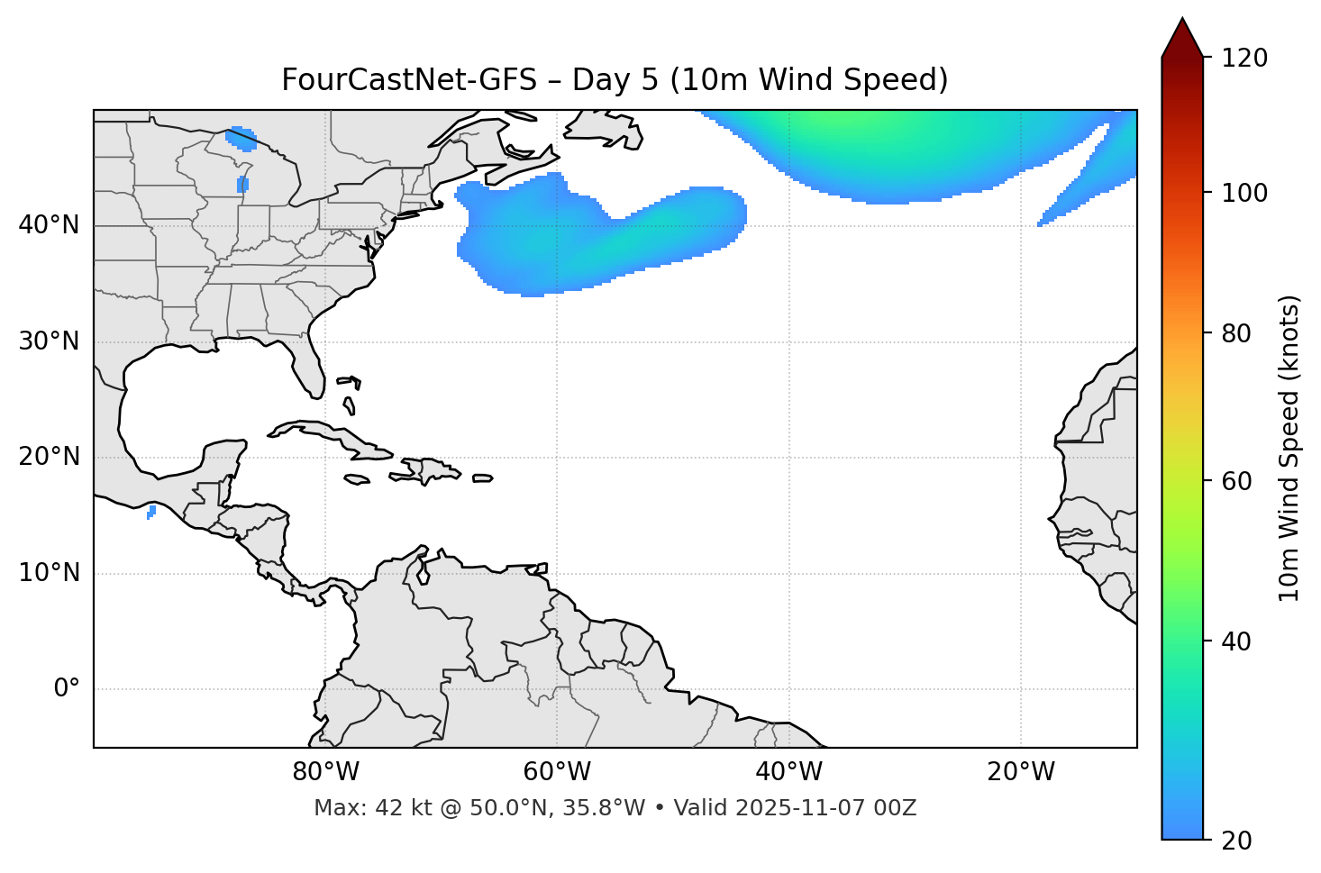 FourCastNet-GFS - Day 05