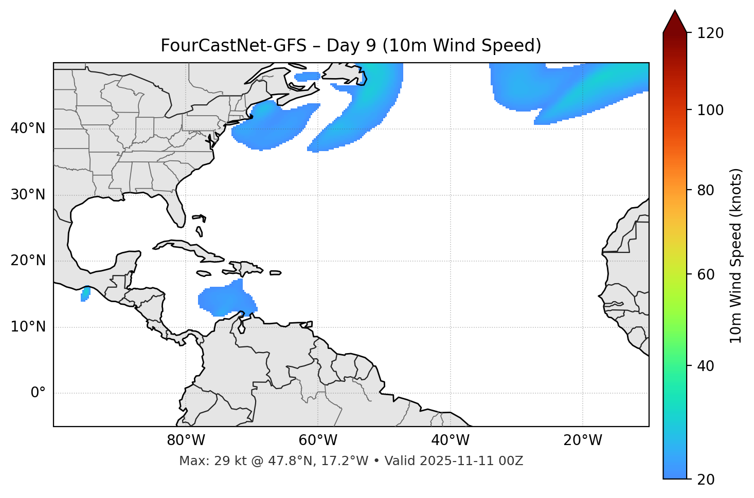 FourCastNet-GFS - Day 09