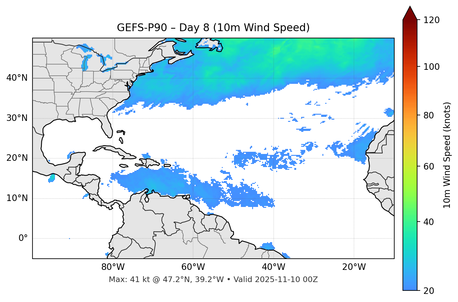 GEFS-P90 - Day 08